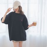 ブラック | 別注USPOLOヘビーウエイトBIGTシャツ Tシャツ半袖 オーバーサイズ | WEGO【WOMEN】