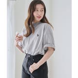 グレー | 別注USPOLOヘビーウエイトBIGTシャツ Tシャツ半袖 オーバーサイズ | WEGO【WOMEN】