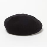 ブラック | ウールニットベレー帽 MT16AU10-LG0063 | WEGO【WOMEN】