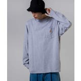 杢グレー | CARHARTT PocketロンT MT20AU09 | WEGO【MEN】
