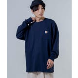 ネイビー | CARHARTT CTK126ロンT MT20AU09 | WEGO【MEN】