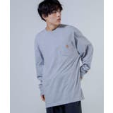 杢グレー | CARHARTT CTK126ロンT MT20AU09 | WEGO【MEN】