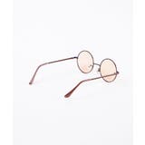 メタルフレームラウンドスモーク MT20SM04-MG0163 | WEGO【MEN】 | 詳細画像1 