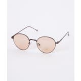 ブラウン | メタルボストンカラーレンズ MT20SM04-MG2338 | WEGO【MEN】