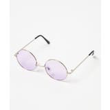 パープル | メタルラウンドカラーレンズ MT20SM04-MG2339 | WEGO【MEN】