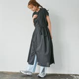 ブラック | 【WEB限定】コットン2WAYワンピース | WEGO【WOMEN】