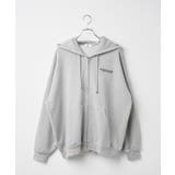 ヘビーウエイトワンポイントZIPパーカー レディース 秋 | WEGO【WOMEN】 | 詳細画像24 