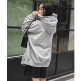 ヘビーウエイトワンポイントZIPパーカー レディース 秋 | WEGO【WOMEN】 | 詳細画像4 