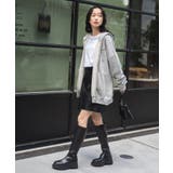 ヘビーウエイトワンポイントZIPパーカー レディース 秋 | WEGO【WOMEN】 | 詳細画像6 