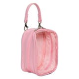 Lピンク | 2WAYワイドクリアウィンドウぬいポーチ | WEGO【WOMEN】
