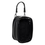 ブラック | 2WAYワイドクリアウィンドウぬいポーチ | WEGO【WOMEN】