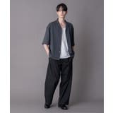 クレープオープンカラーシャツ（SS） | WEGO【MEN】 | 詳細画像1 