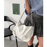 ホワイト | ベルトデザイン2wayショルダー | WEGO【MEN】