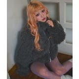 グレー | ボリュームシャギーブルゾン | WEGO【WOMEN】