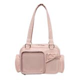 Lピンク | きらふわHAPPYぬい痛ボストンバッグ | WEGO【WOMEN】