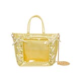 イエロー | レースアップミニぬいショルダー | WEGO【WOMEN】