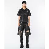 ブリーチグラフィックポロシャツ（SS） | WEGO【MEN】 | 詳細画像39 