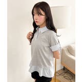 ヘムフリルシャツドッキングTシャツ | WEGO【WOMEN】 | 詳細画像11