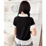 ヘムフリルシャツドッキングTシャツ | WEGO【WOMEN】 | 詳細画像16