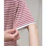 ボーダーヘンリーネックT(SS) | WEGO【MEN】 | 詳細画像3