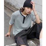 ボーダーヘンリーネックT(SS) | WEGO【MEN】 | 詳細画像10