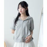 レースパイピング半袖パーカー | WEGO【WOMEN】 | 詳細画像12
