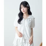 レースパイピング半袖パーカー | WEGO【WOMEN】 | 詳細画像16