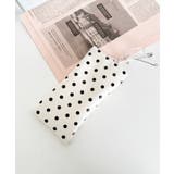ホワイト | PUドットアイウェアケース | WEGO【WOMEN】