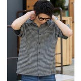 ブラックチェック1 | クロップドSSマイクロチェックシャツ | WEGO【MEN】