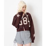 ナンバリングメッシュニットパーカー | WEGO【WOMEN】 | 詳細画像8 