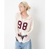 ナンバリングメッシュニットパーカー | WEGO【WOMEN】 | 詳細画像14 