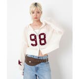 ナンバリングメッシュニットパーカー | WEGO【WOMEN】 | 詳細画像15 