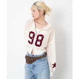 ナンバリングメッシュニットパーカー | WEGO【WOMEN】 | 詳細画像16 
