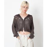 ハトメメッシュニットショートパーカー | WEGO【WOMEN】 | 詳細画像10 