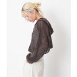 ハトメメッシュニットショートパーカー | WEGO【WOMEN】 | 詳細画像11 