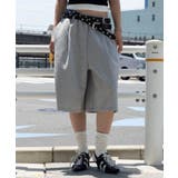 杢グレー | タックスウェットハーフパンツ | WEGO【WOMEN】
