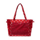 レッド | ポルカドットレースアップ痛バッグS | WEGO【WOMEN】
