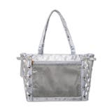 シルバー | ポルカドットレースアップ痛バッグS | WEGO【WOMEN】