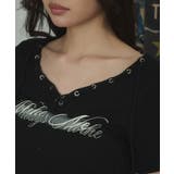 ハトメグラフィックストリングトップ | WEGO【WOMEN】 | 詳細画像3