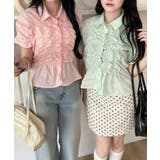 シャーリングブラウス | WEGO【WOMEN】 | 詳細画像1