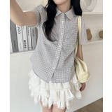 ギャザーデザインシャツ | WEGO【WOMEN】 | 詳細画像6 
