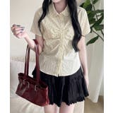 ギャザーデザインシャツ | WEGO【WOMEN】 | 詳細画像13 