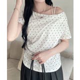 アイボリードット | ドレープトップス | WEGO【WOMEN】