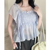 シャーリングシアーブラウス | WEGO【WOMEN】 | 詳細画像5