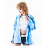 サックス | クロップドシャツ(LS) | WEGO【MEN】