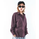 レッドチェック1 | クロップドシャツ(LS) | WEGO【MEN】