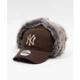 ブラウン:NY | 別注NEWERA 940 DOGEAR | WEGO【MEN】