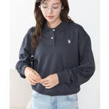 チャコール | 別注U.S.POLO ASSN.ポロスウェット | WEGO【WOMEN】