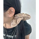 Lラメレオパードシュシュ | WEGO【WOMEN】 | 詳細画像3 