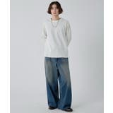 クルーネックコットンT(LS) | WEGO【MEN】 | 詳細画像1